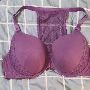 EUC Cacique Racerback Front-Hook Bra, Size 42C #62